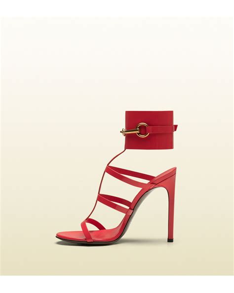 red gucci ursula heels